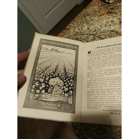 1910 Advertising Book Cottolene Shortening Home Helps Cookbook Recipes HB - Picture 4 of 8